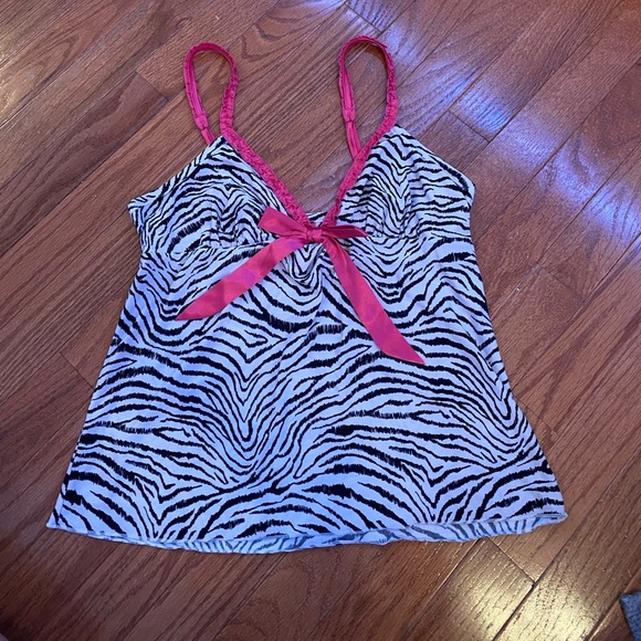 zebra print camisole - Picture 2 of 3